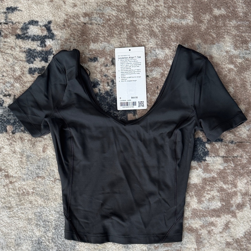 NWT Lululemon Align Tee Grey